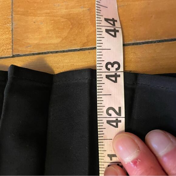 NWT Mallory & Merlot Black Pleated Maxi Dress - Picture 7 of 7